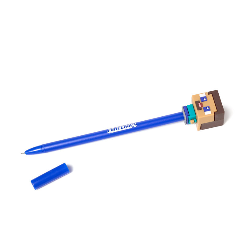 Inkredible Erasable Pen with Minecraft Chibi Style Silicone Topper - Gift Arch