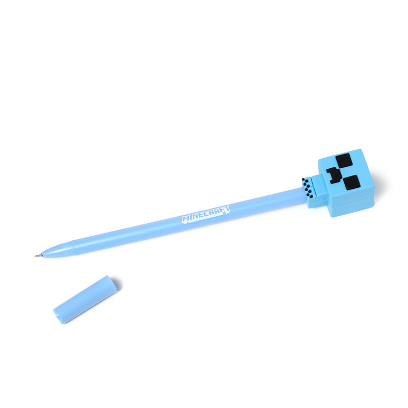 Inkredible Erasable Pen with Minecraft Chibi Style Silicone Topper - Gift Arch