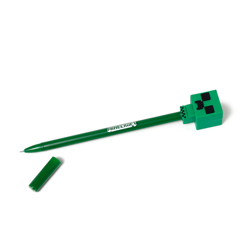 Inkredible Erasable Pen with Minecraft Chibi Style Silicone Topper - Gift Arch