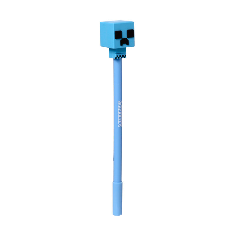 Inkredible Erasable Pen with Minecraft Chibi Style Silicone Topper - Gift Arch