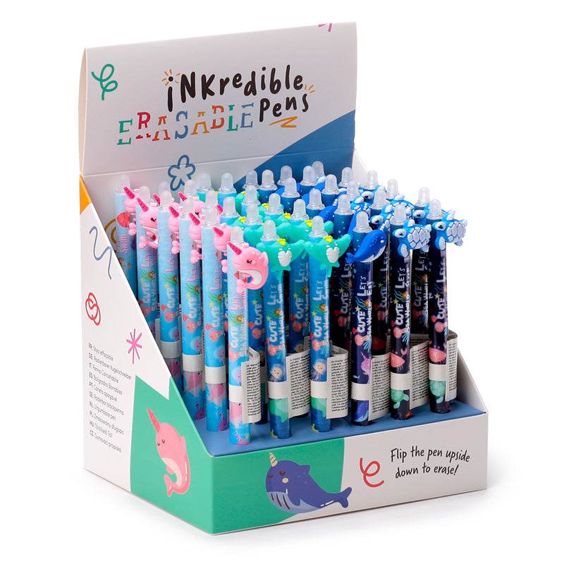 Inkredible Erasable Pen with PVC Sealife Topper - Gift Arch