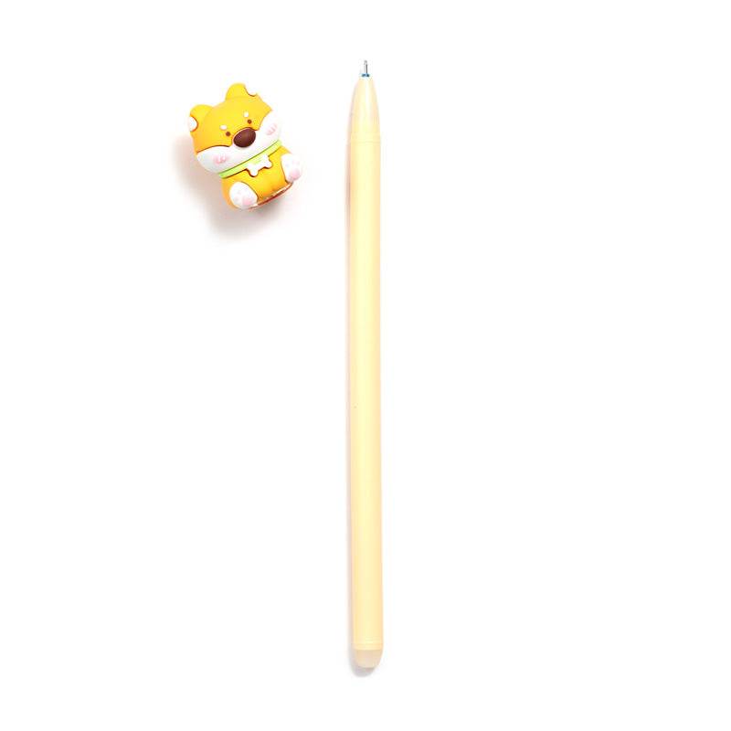 Inkredible Erasable Pen with Shiba Inu Dog Topper - Gift Arch