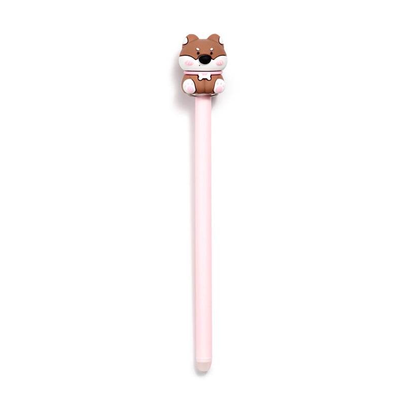 Inkredible Erasable Pen with Shiba Inu Dog Topper - Gift Arch