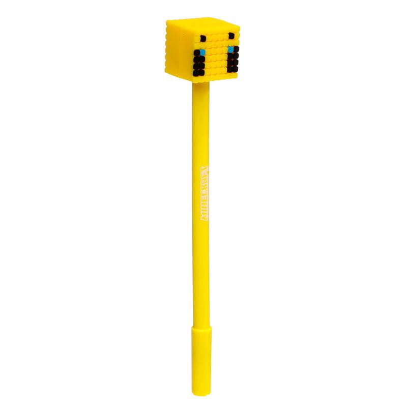 Minecraft Fine Tip Pen with Silicone Topper (Pig/Bee/Zombie/Skeleton) - Gift Arch
