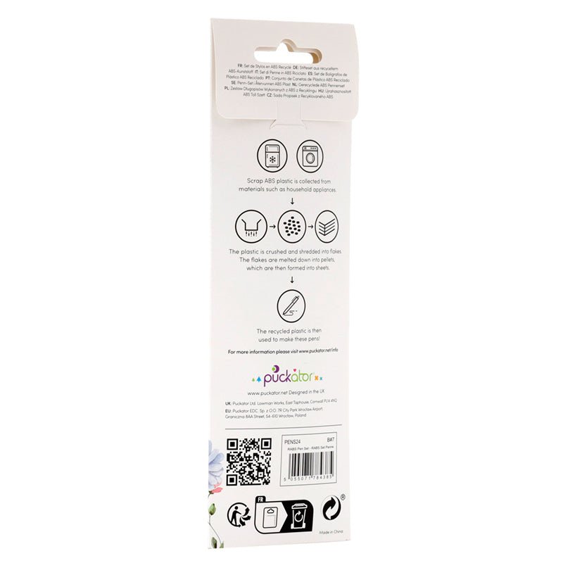 Nectar Meadows Recycled ABS (RABS) Pen Set of 3 - Gift Arch