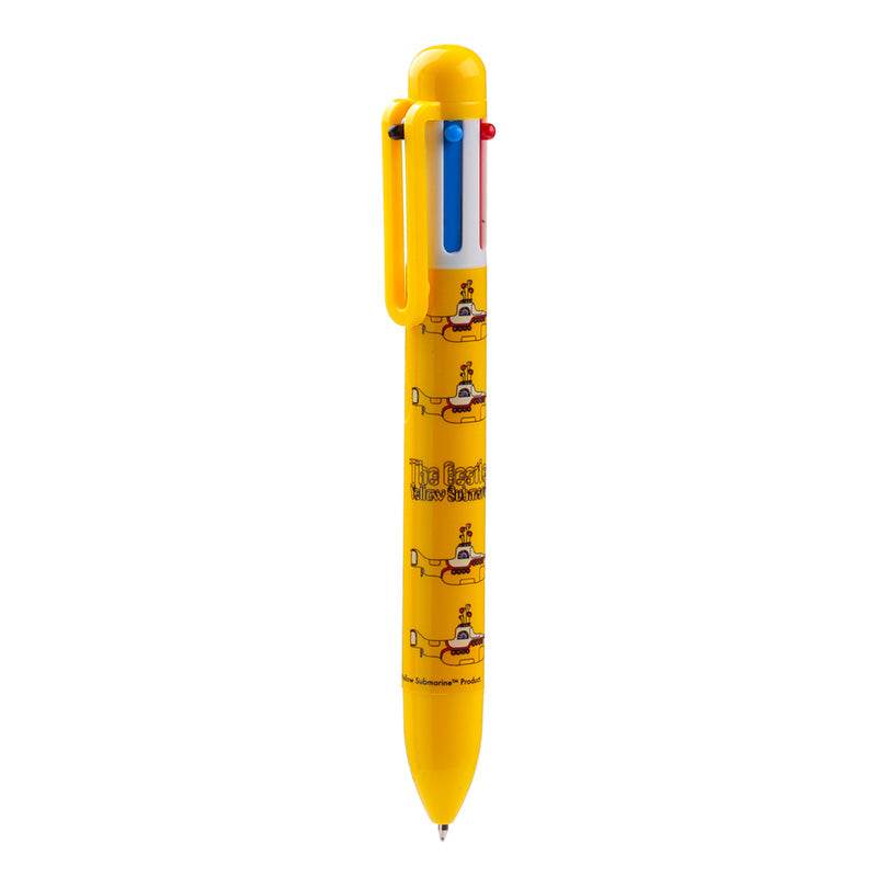 The Beatles Yellow Submarine Multi Colour Pen (6 Colours) - Gift Arch