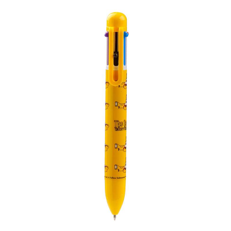 The Beatles Yellow Submarine Multi Colour Pen (6 Colours) - Gift Arch