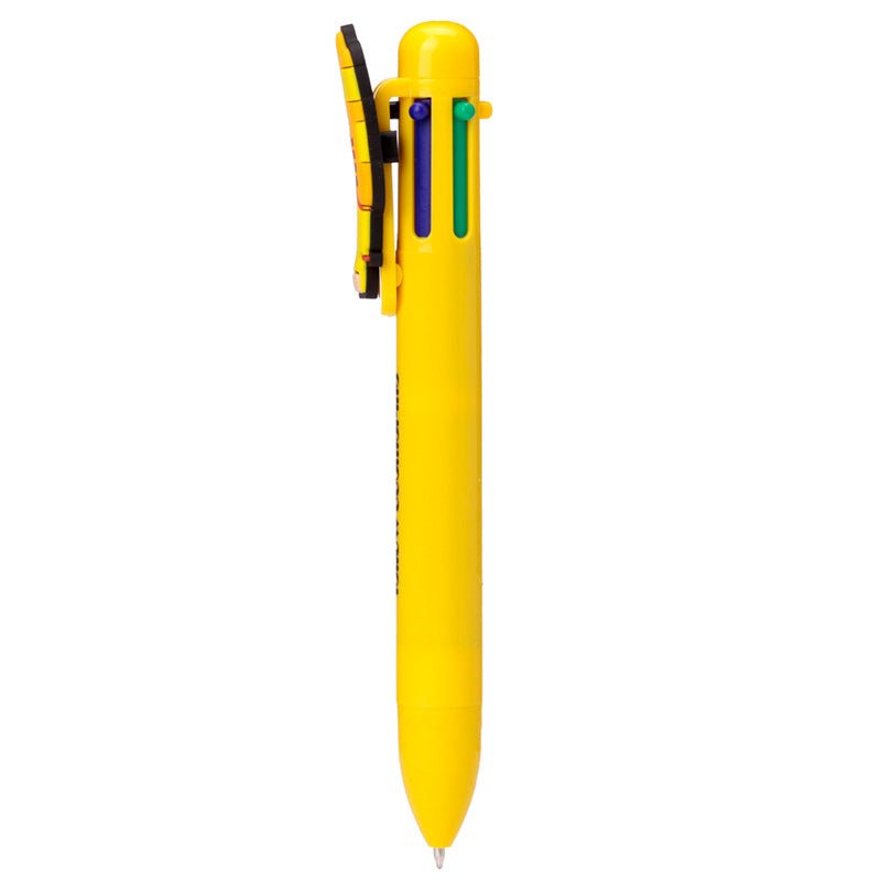 The Beatles Yellow Submarine Multi Colour Pen with Charm (6 Colours) - Gift Arch