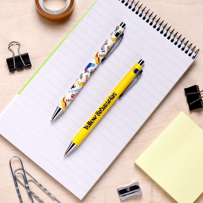 The Beatles Yellow Submarine Pen Twin Set - Gift Arch