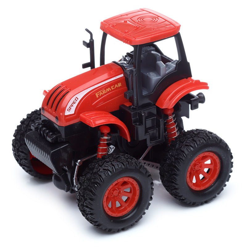 4x4 Stunt Tractor Friction Push/Pull Action Toy - Gift Arch
