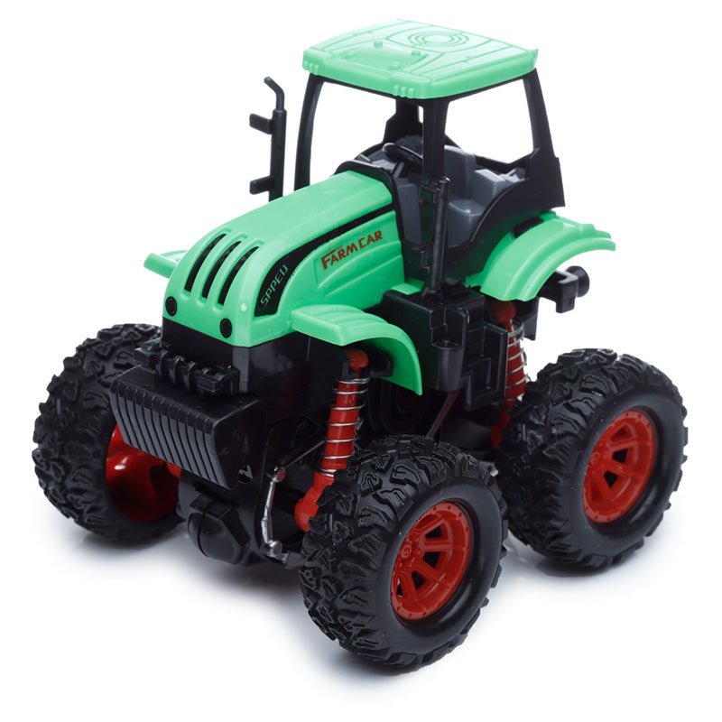 4x4 Stunt Tractor Friction Push/Pull Action Toy - Gift Arch