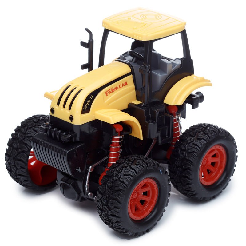 4x4 Stunt Tractor Friction Push/Pull Action Toy - Gift Arch