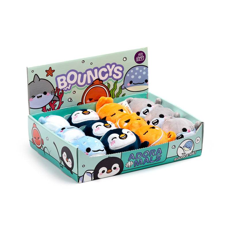 Adoramals Ocean High Bounce Plush Bouncy Ball - Gift Arch
