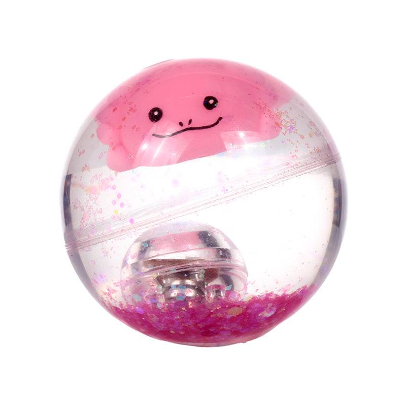 Axolotl High Bounce LED Flashing Bouncy Ball - Gift Arch