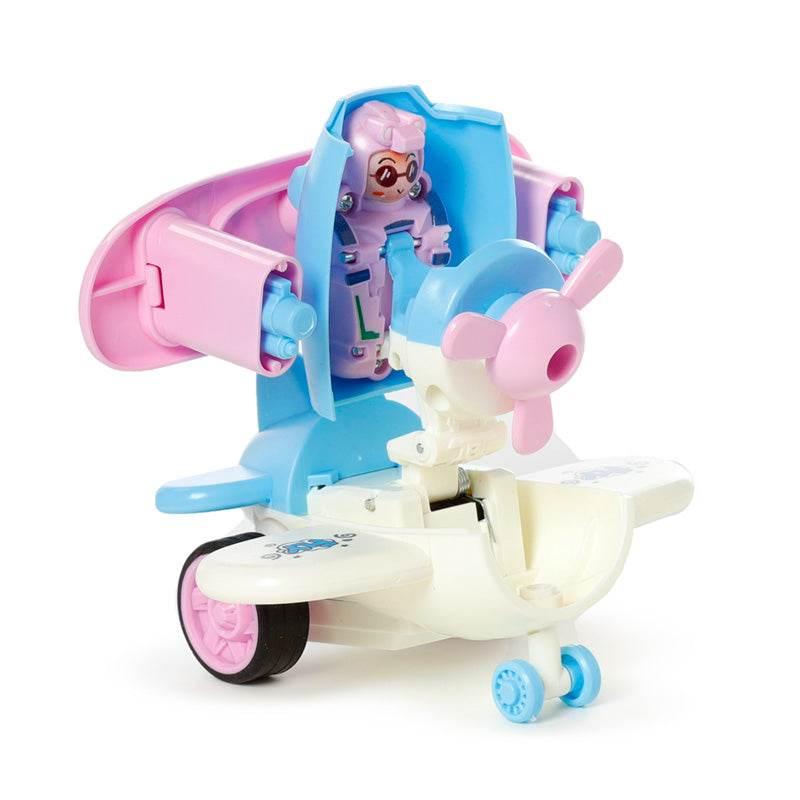 Bursting Aeroplane Friction Push/Pull Action Toy - Gift Arch