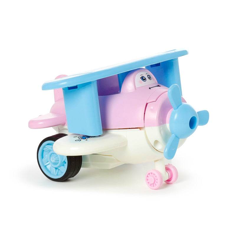 Bursting Aeroplane Friction Push/Pull Action Toy - Gift Arch