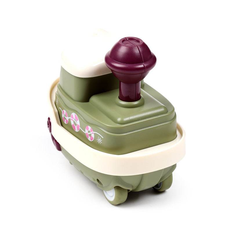 Cute Ship Friction Push/Pull Action Toy - Gift Arch