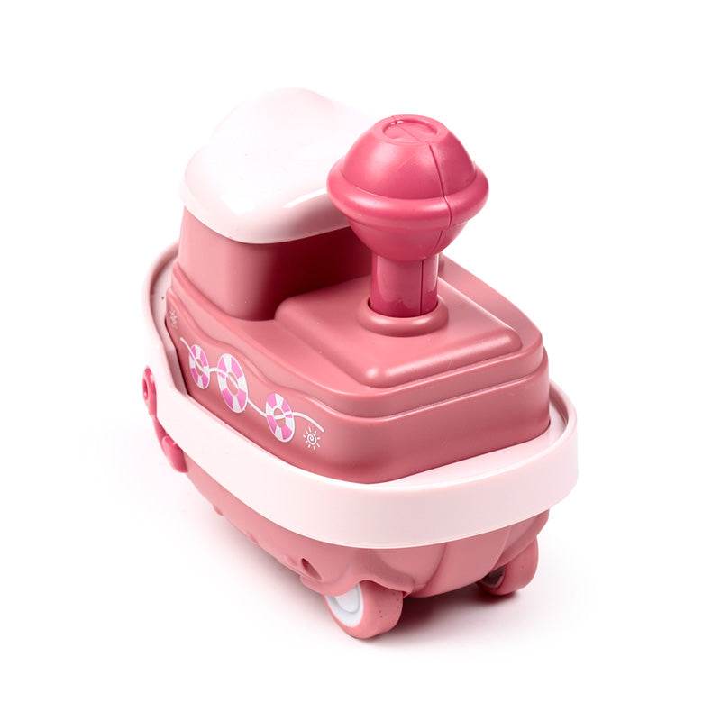 Cute Ship Friction Push/Pull Action Toy - Gift Arch