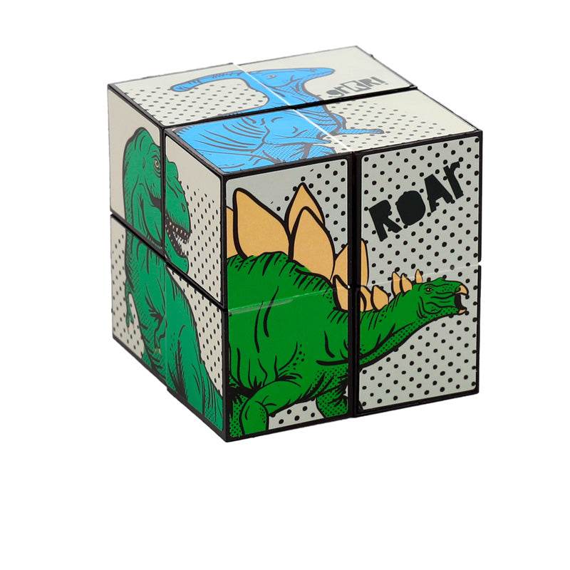 Dinosauria Puzzle Cube Toy - Gift Arch