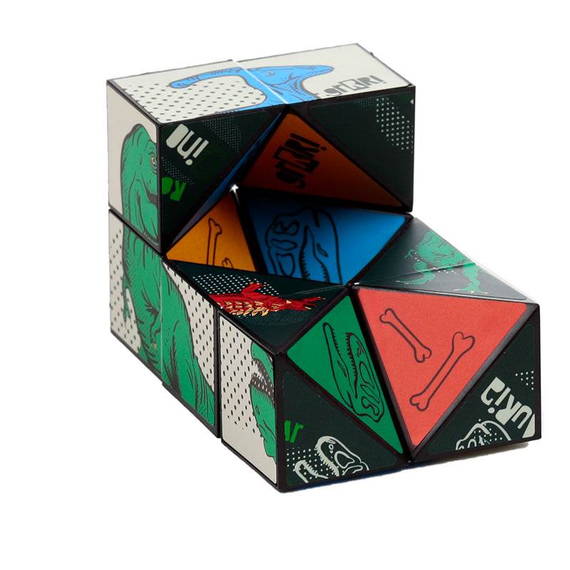 Dinosauria Puzzle Cube Toy - Gift Arch
