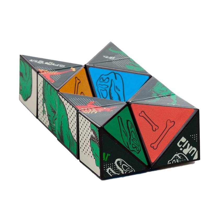 Dinosauria Puzzle Cube Toy - Gift Arch