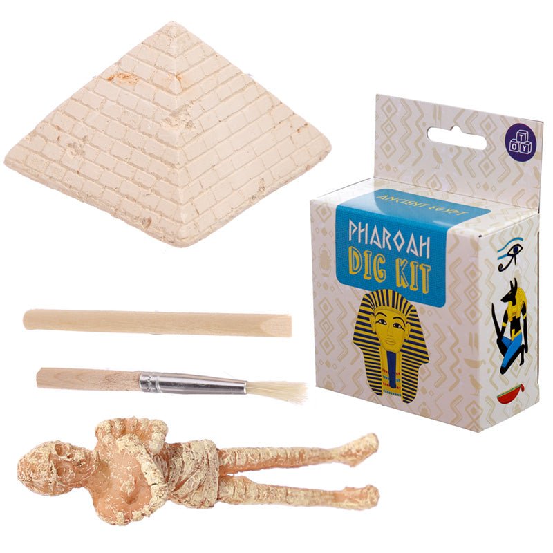 Egyptian Mummy & Pyramid Dig it Out Kit - Gift Arch