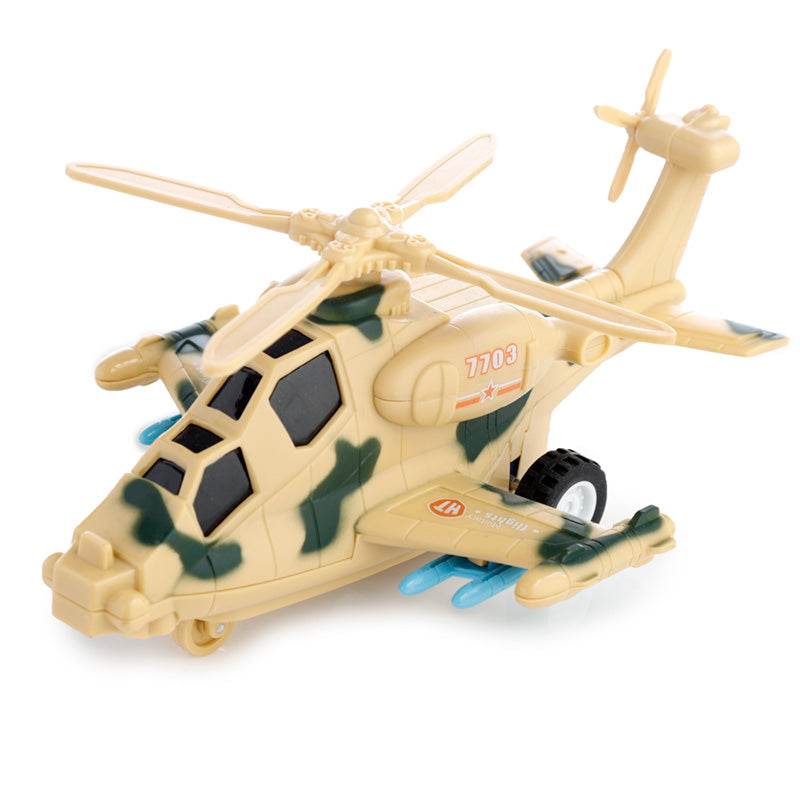Helicopter Friction Light Up & Sound Push/Pull Action Toy - Gift Arch