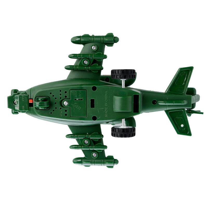 Helicopter Friction Light Up & Sound Push/Pull Action Toy - Gift Arch