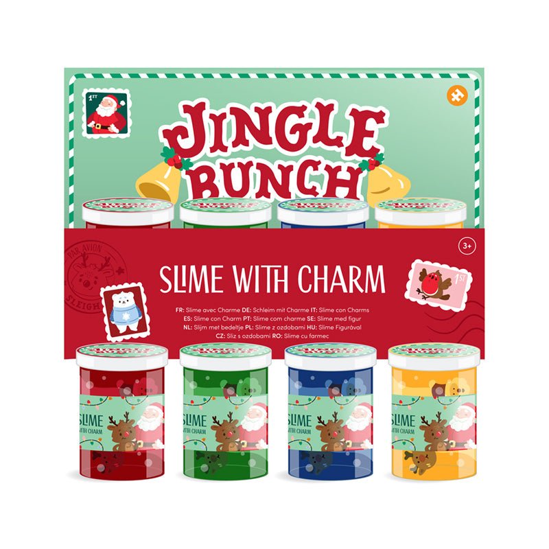 Jingle Bunch Christmas Charms Noise Slime - Gift Arch