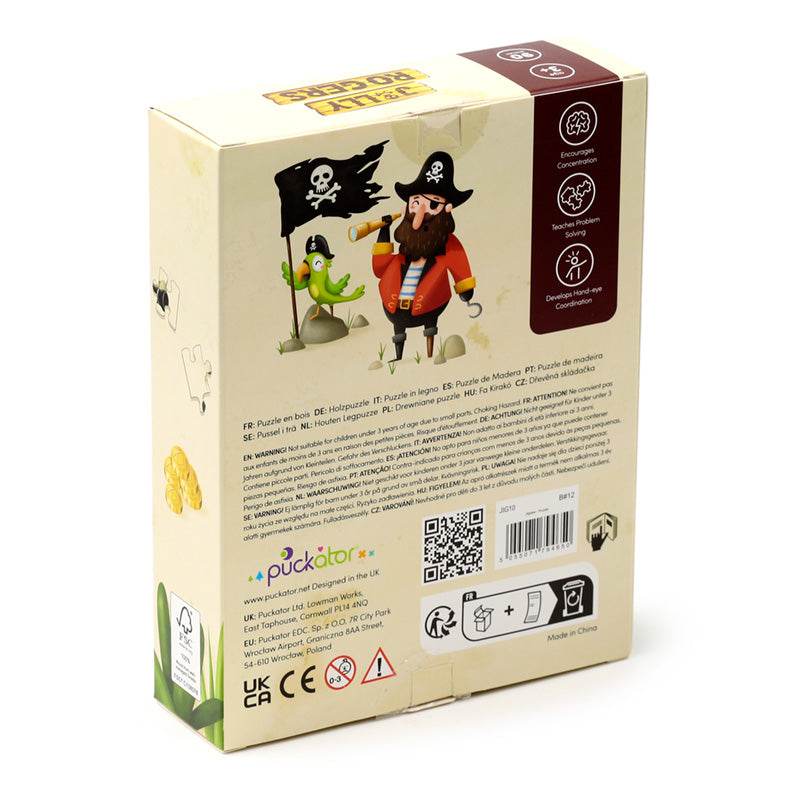 Jolly Roger Pirates 90pc Kids Jigsaw Puzzle - Gift Arch