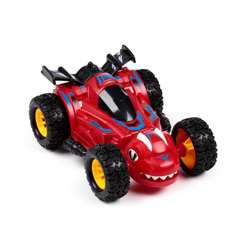 Lizard Race Car Friction Light Up & Sound Push/Pull Action Toy - Gift Arch