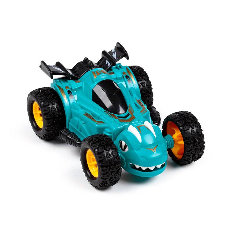Lizard Race Car Friction Light Up & Sound Push/Pull Action Toy - Gift Arch