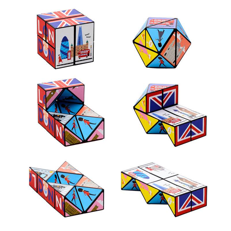 London Souvenir Puzzle Cube Toy - Gift Arch
