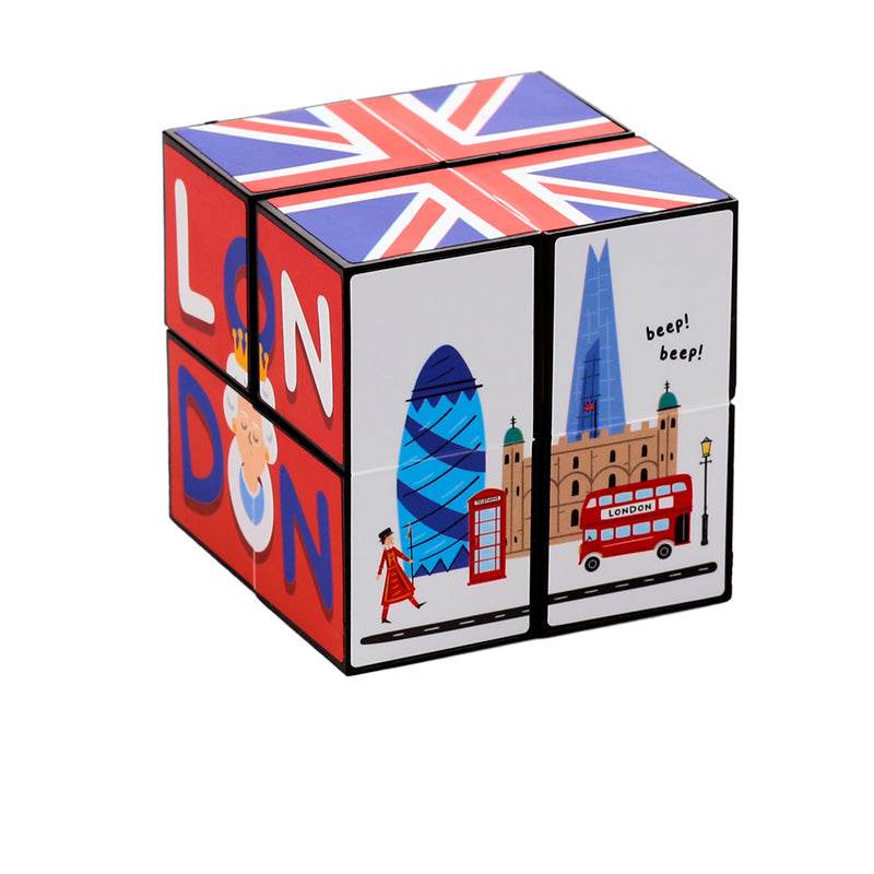 London Souvenir Puzzle Cube Toy - Gift Arch