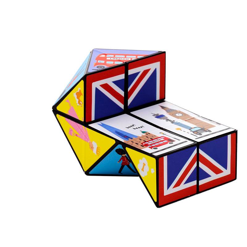 London Souvenir Puzzle Cube Toy - Gift Arch
