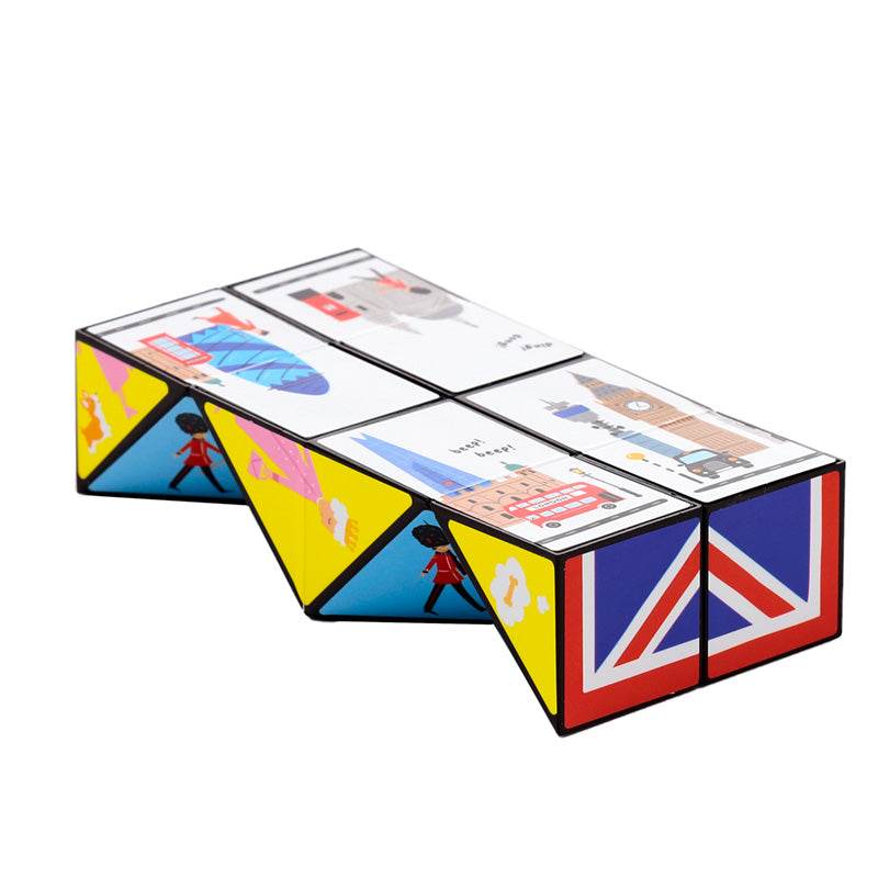 London Souvenir Puzzle Cube Toy - Gift Arch