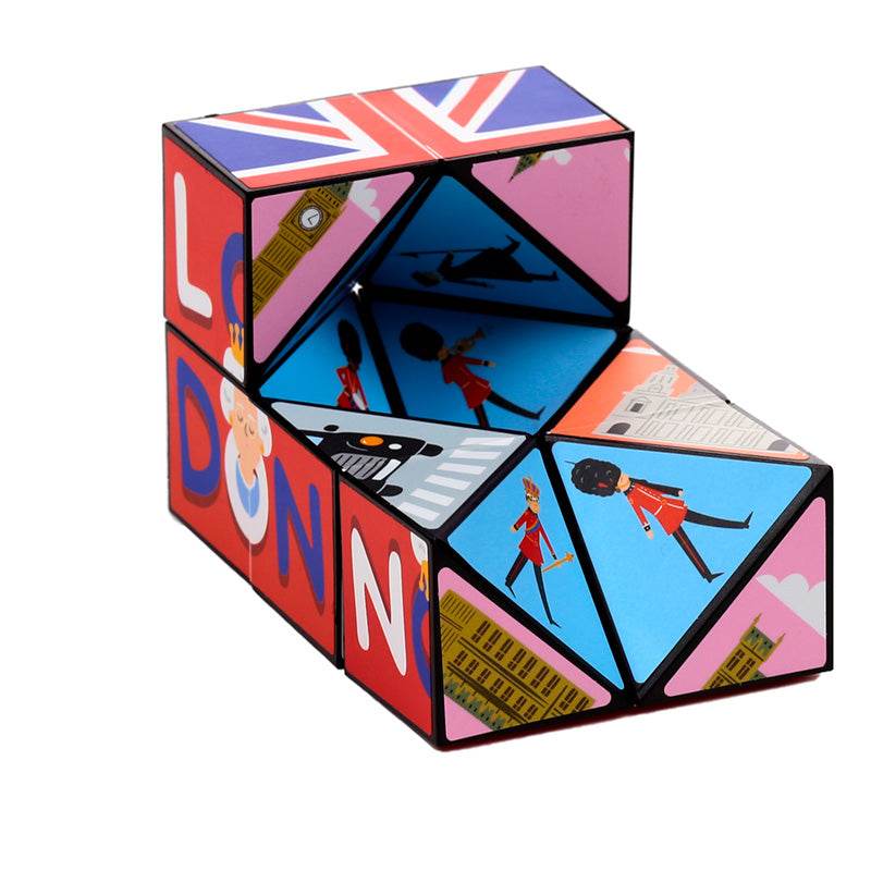 London Souvenir Puzzle Cube Toy - Gift Arch