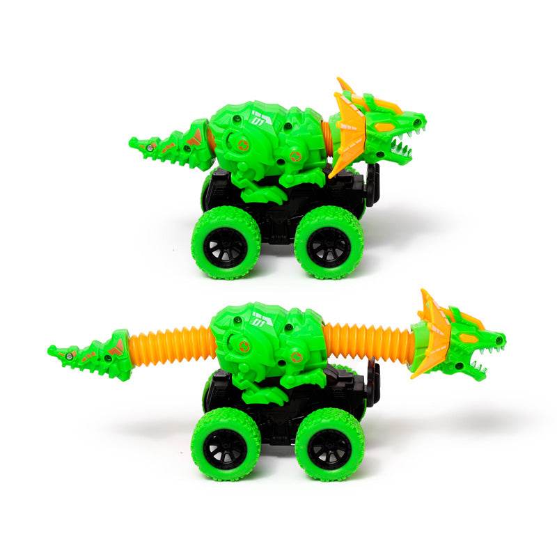 Mystery Dinosaur Egg Telescopic Friction Push/Pull Action Toy - Gift Arch
