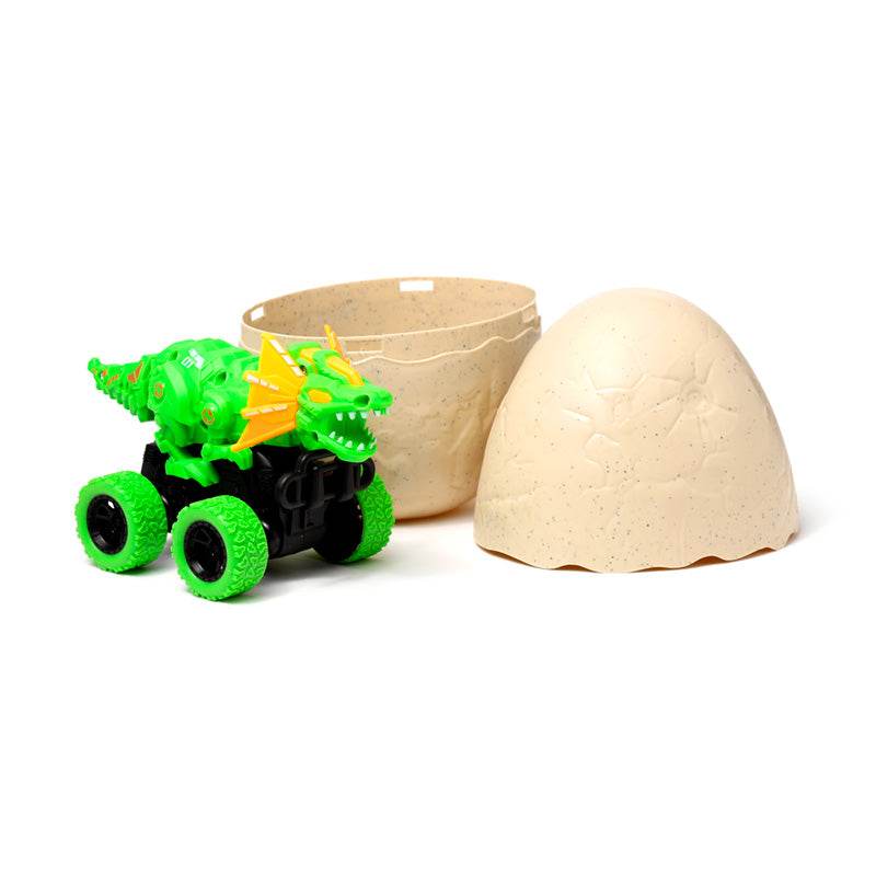 Mystery Dinosaur Egg Telescopic Friction Push/Pull Action Toy - Gift Arch