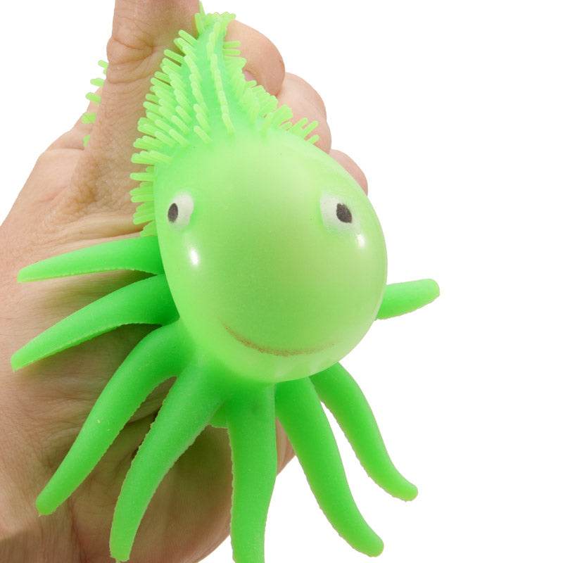 Octopus Squidgy Light Up LED Puff Pet - Gift Arch