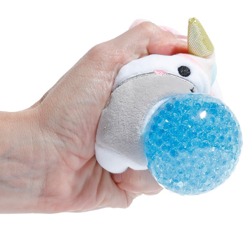 Queasy Squeezies Adoracorns Unicorn Plush Squeezy Toy - Gift Arch