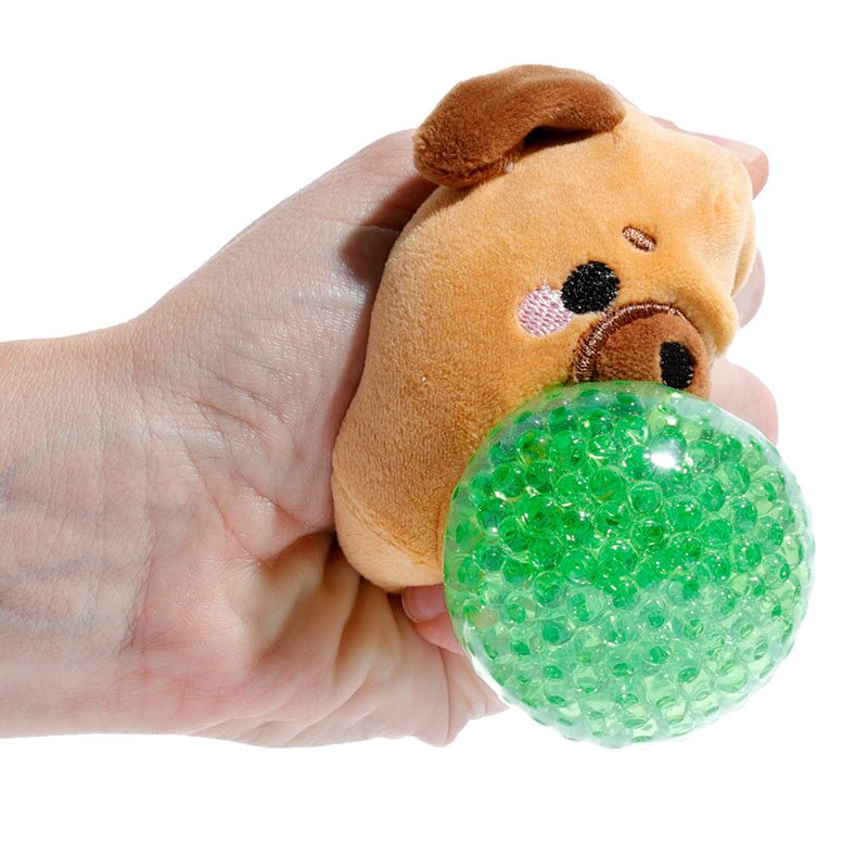 Queasy Squeezies Adoramals Pets Plush Squeezy Toy - Gift Arch