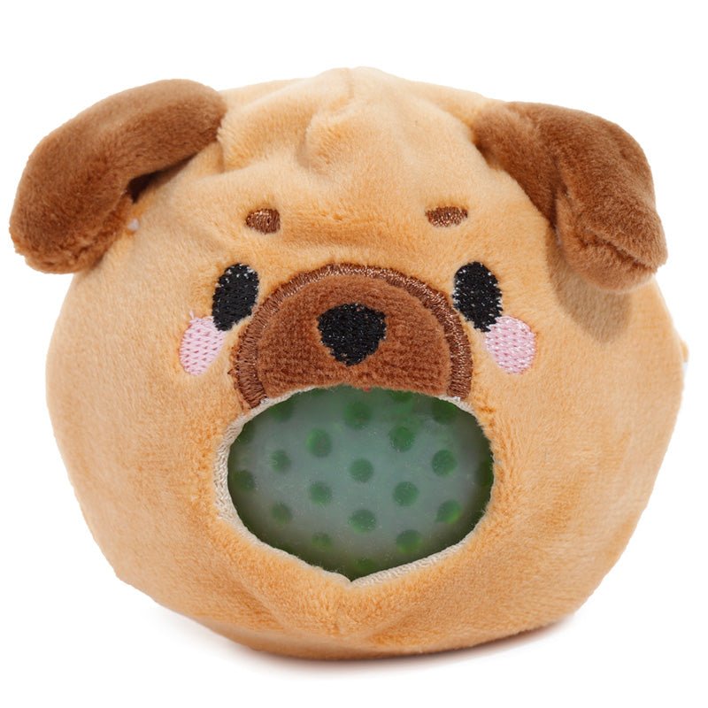 Queasy Squeezies Adoramals Pets Plush Squeezy Toy - Gift Arch
