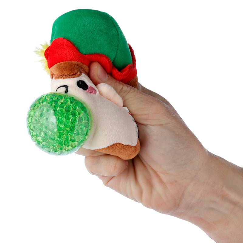 Queasy Squeezies Festive Friends Christmas Plush Squeezy Toy - Gift Arch