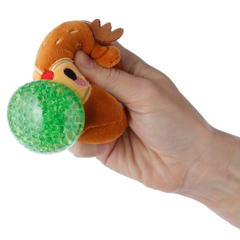 Queasy Squeezies Festive Friends Christmas Plush Squeezy Toy - Gift Arch