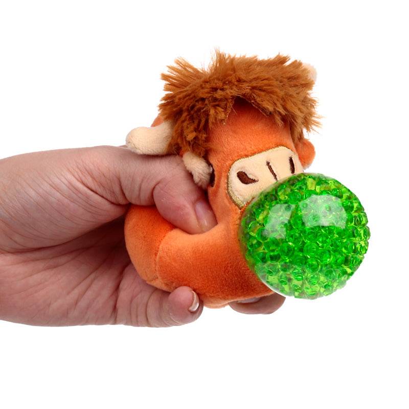 Queasy Squeezies Highland Coo Cow Plush Squeezy Toy - Gift Arch