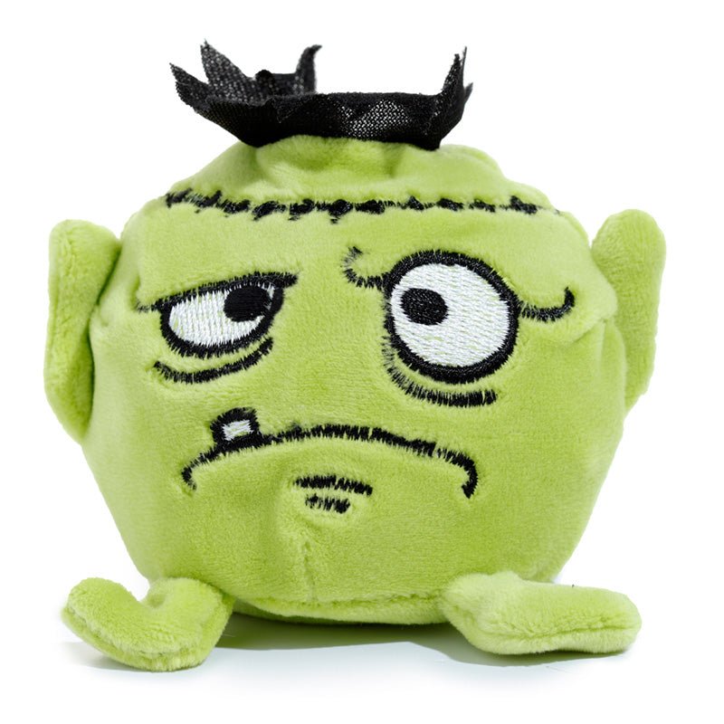 Queasy Squeezies Spooky Monster, Ghost, Bat, Pumpkin Plush Squeezy Toy - Gift Arch