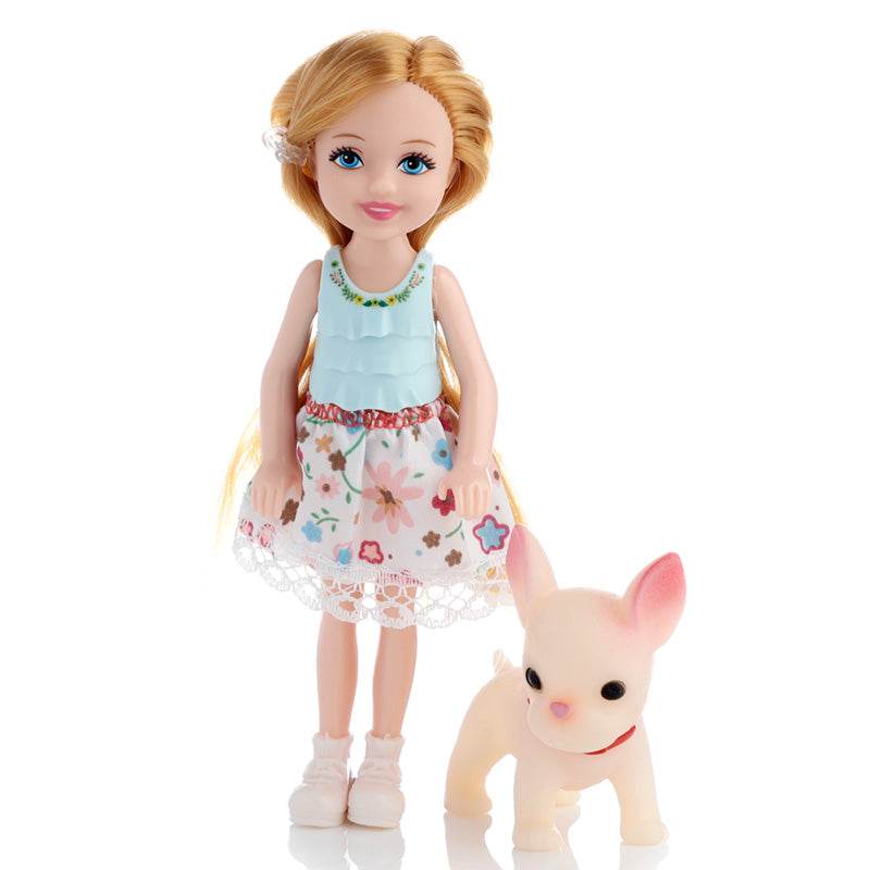 Sally Dress Up Doll with Dog & Accessories - Gift Arch