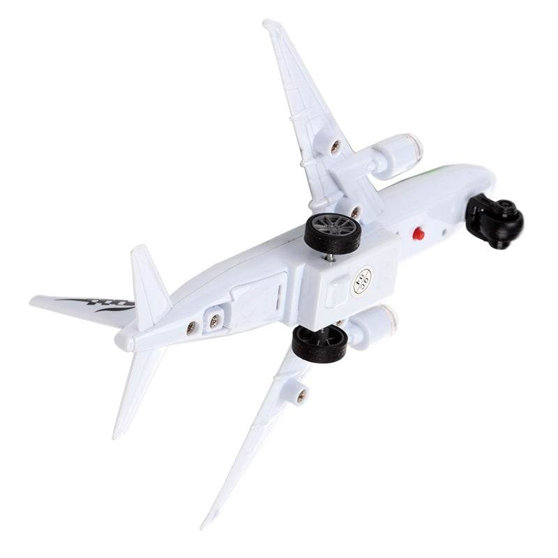 Sky Team Jet Light & Sound Friction Pull Back Action Toy - Gift Arch
