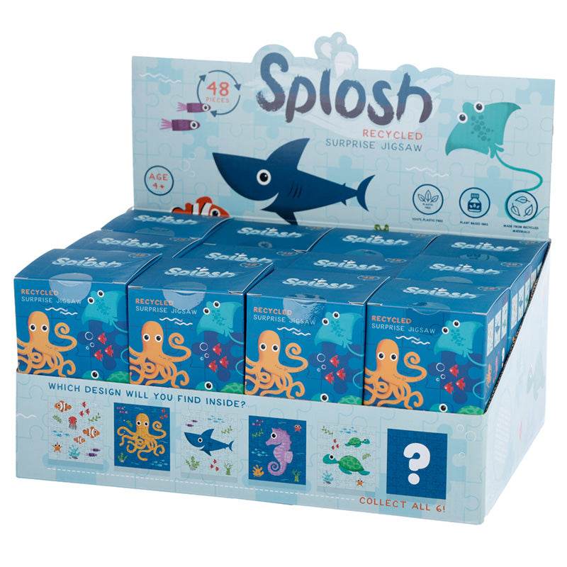 Splosh Sealife Surprise 48pc Recycled Kids Jigsaw Puzzle - Gift Arch
